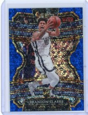 2019-20 Panini Select Hybrid Concourse Blue Disco Rookie #76 Brandon Clarke #/25