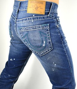 True-Religion-159-Men-039-s-Rocco-Big-T-Relaxed-Skinny-Jeans-101369