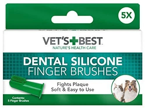 Vet S Best Finger Toothbrush For Dogs Easy Dog Teeth Cleaning Bad