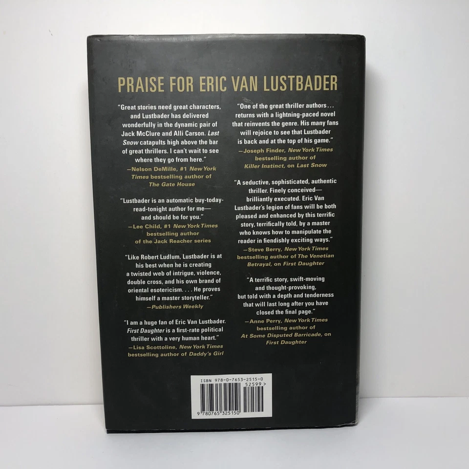 Jack Mcclure/Alli Carson Novels Ser.: Last Snow by Eric Van Lustbader (2010,... - Image 2 of 4