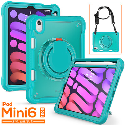 For iPad Mini 7/6th Gen Rugged Case 8.3-Inch (2024/2021) Protective Back Cover