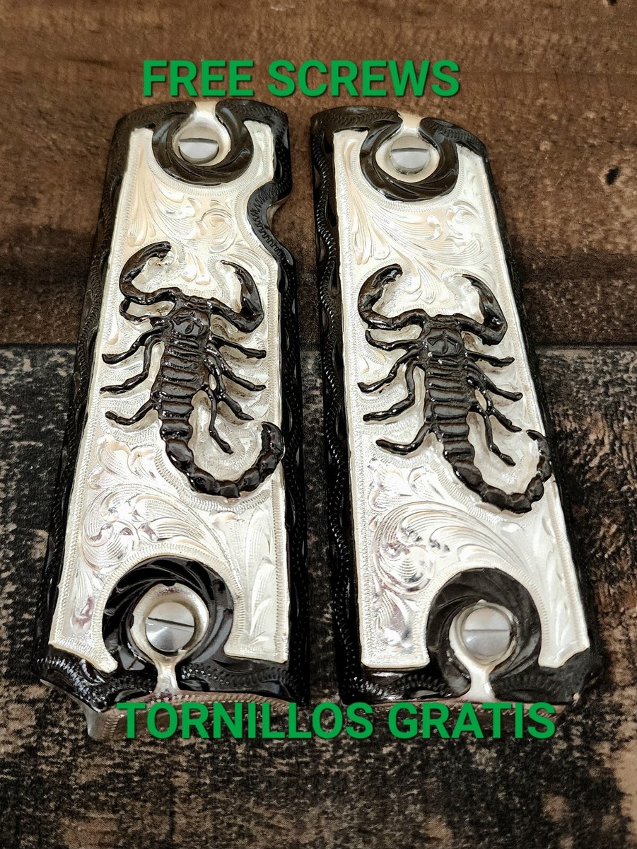 ゴルバチョフの頭を触りたい silver black premium plated scorpion alacran mexico style cachas