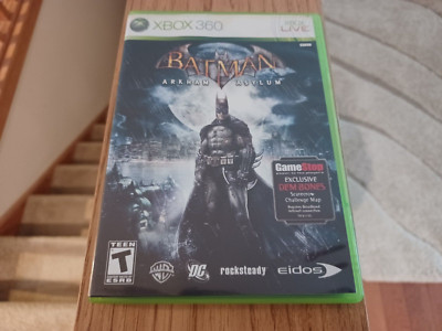 Batman Arkham Asylum 2009 Xbox 360 CIB Complete Rocksteady DC Comics 1 Day Ship