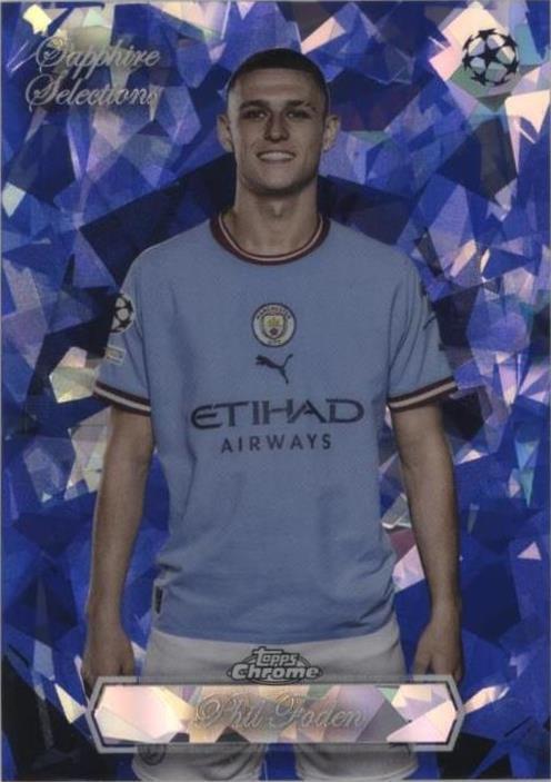 2022-23 Topps Chrome Sapphire Edition UEFA Club Competitions