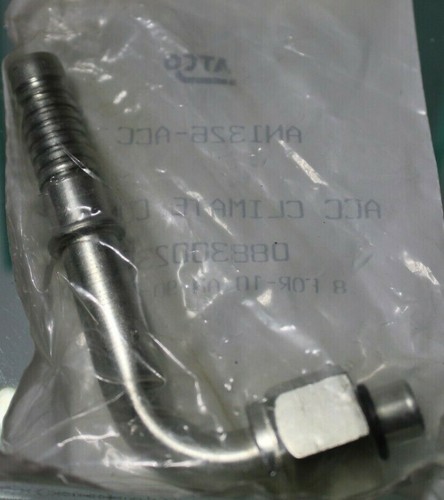 ATCO AN1326, 3/4 in.-16 Thread Size 90 Degree Female O-Ring (FOR) Elbow - 第 1/2 張圖片