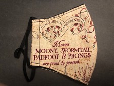Harry Potter Face Mask Unisex Adult Face Cover Handmade