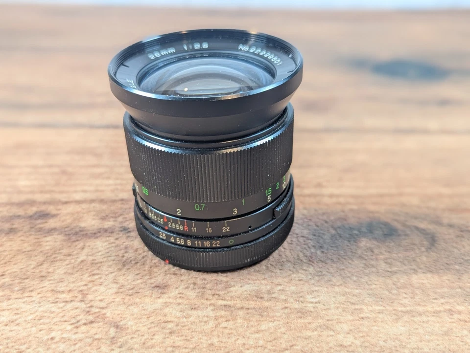 Vivitar Auto Wide Angle 28Mm 1:2.5 - Lens Konica Ar Mount 22229601 - Image 2 of 4