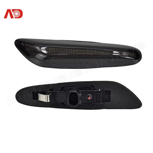 For BMW E60 E61 E82 E88 E90 E91 E92 E93 Sequential LED Side Marker Lights Smoked - Picture 8 of 11