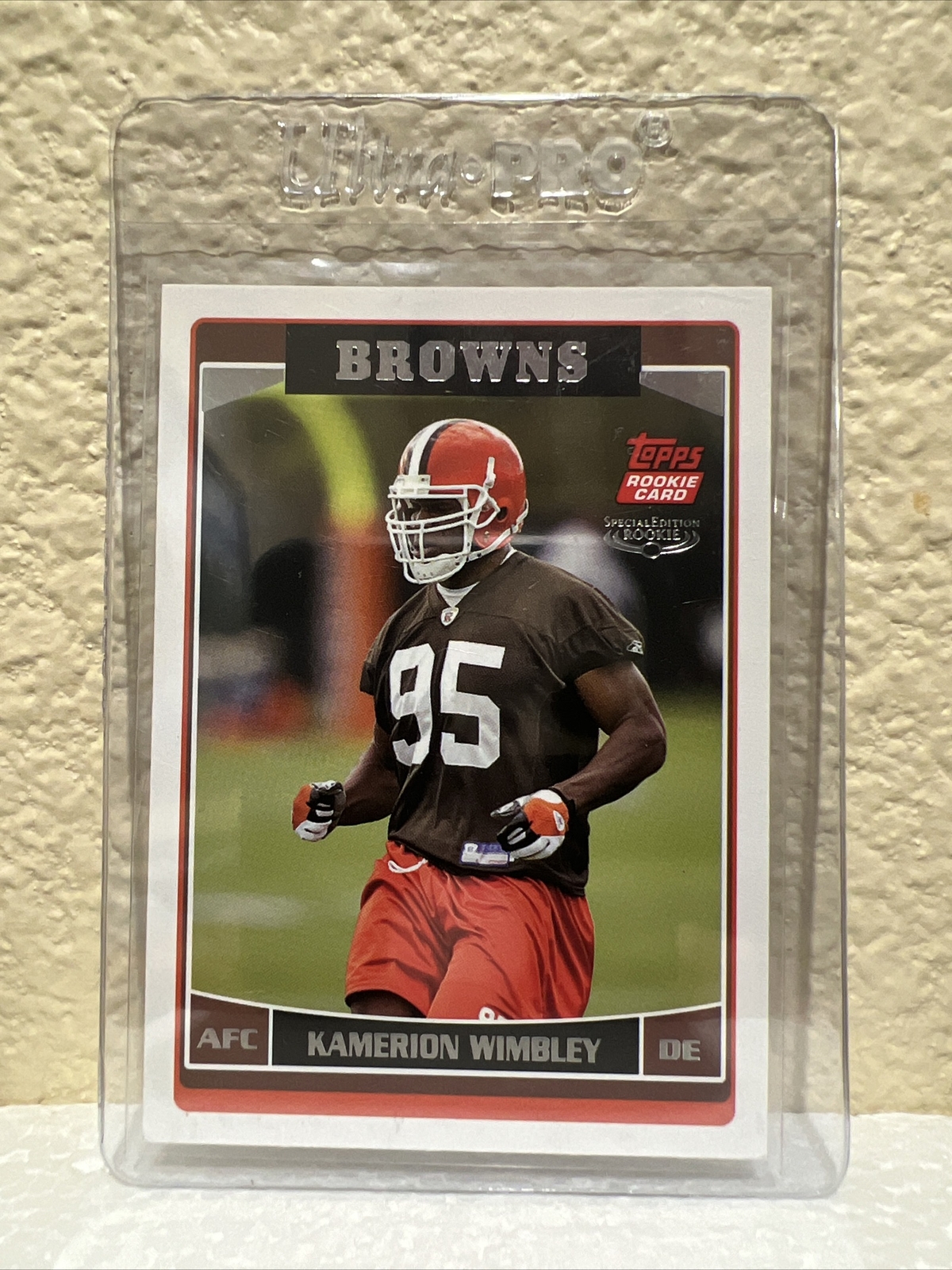 Kamerion Wimbley Topps #342 Special Edition