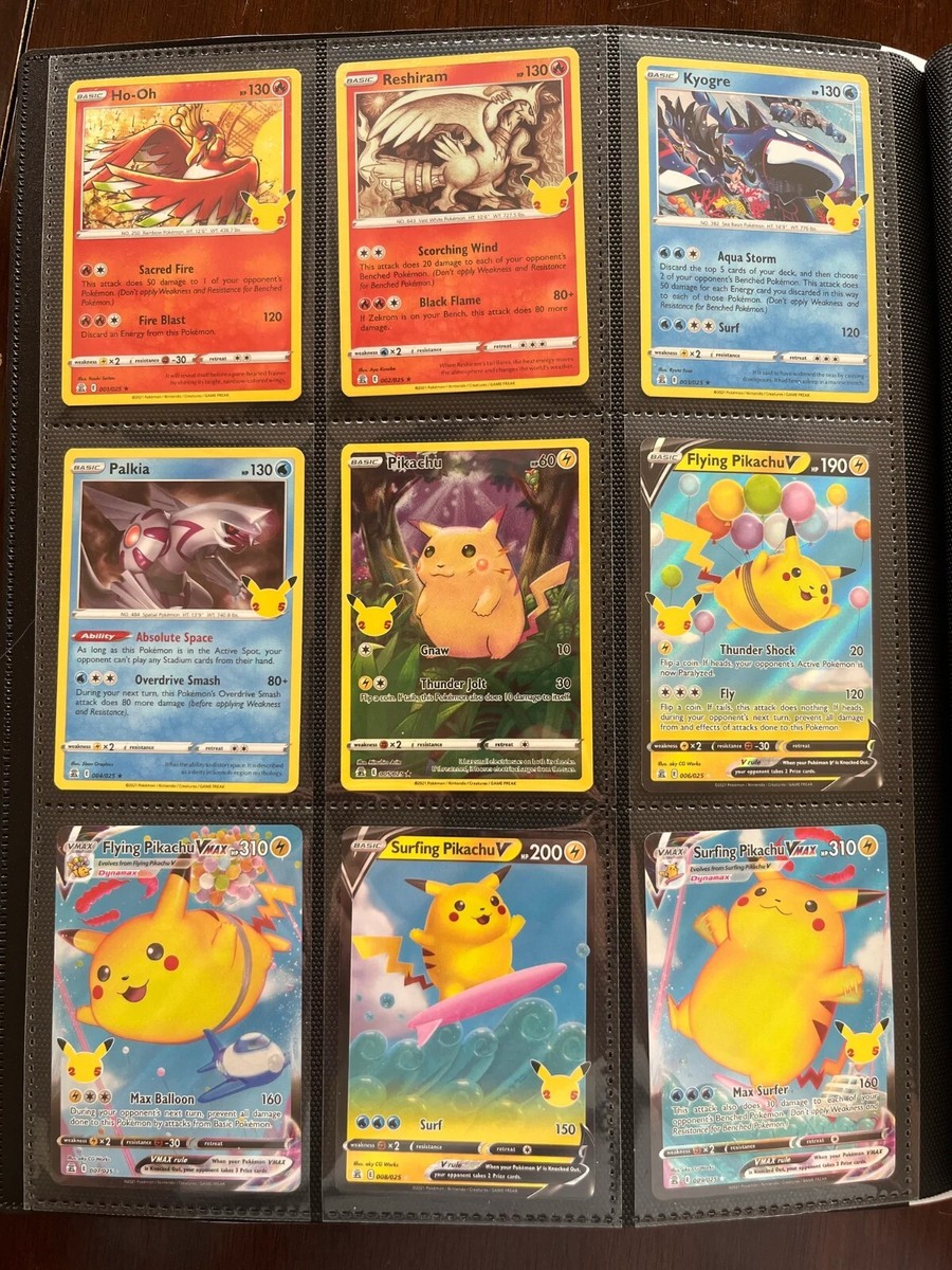 Pokémon 25th Anniversary Complete Full Set (118/100) 2021 +