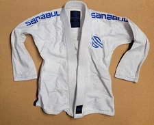 Sanabul BJJ Jiu-Jitsu Kimono A0 White