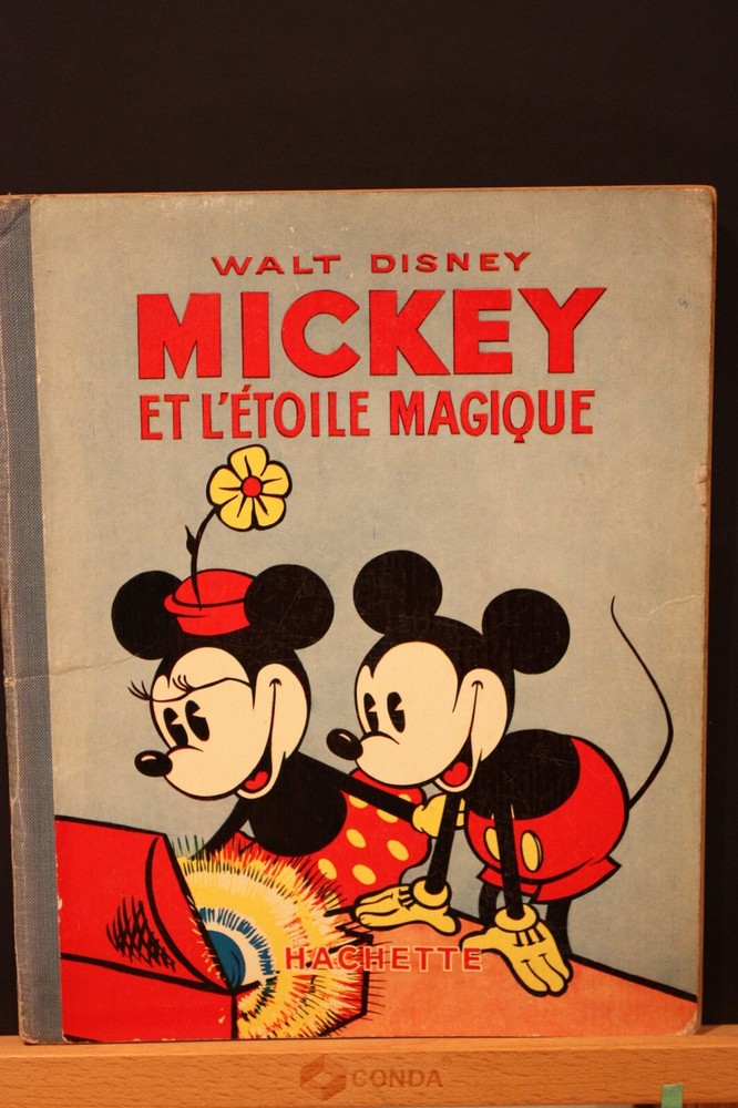 Mickey and the Magic Star Vintage Hachette Book EO 1936