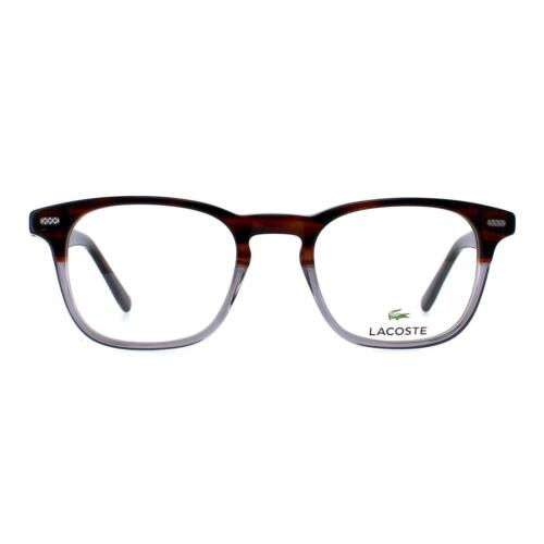 Lacoste Glasses Frames L2832 210 Brown Grey Men Women - Picture 1 of 4