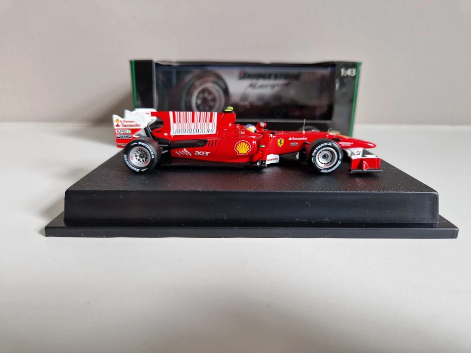 Hot Wheels 1/43 Ferrari F10 F. Alonso - Winner Bahrain 2010 - Bridgestone Promo - Photo 3/4