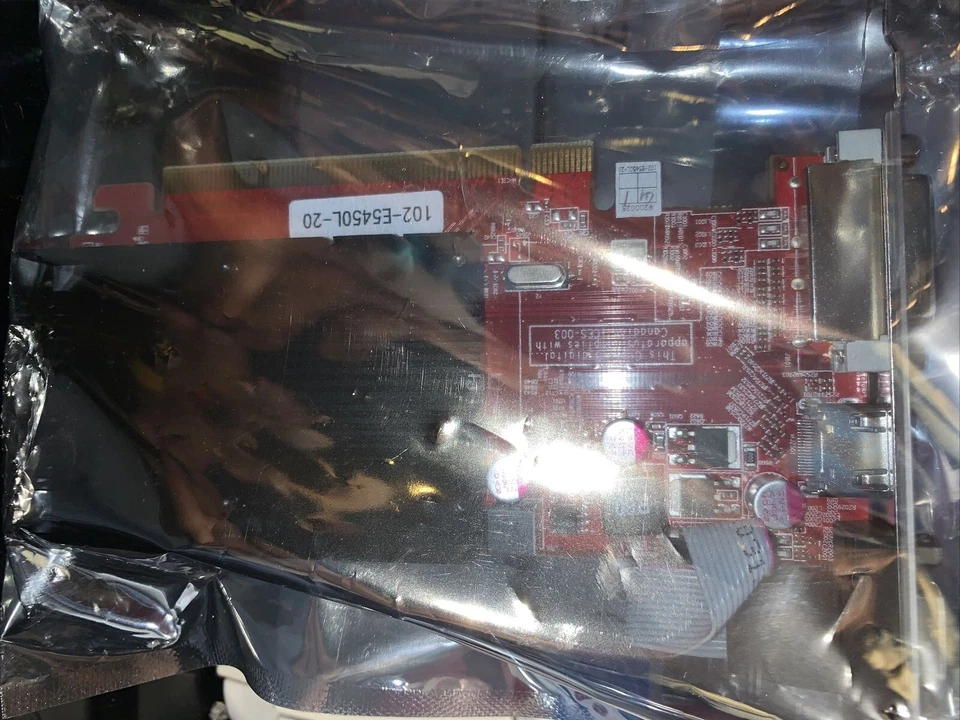 visiontek radeon 5450 pci e 2gb v/d/h vt 54502 gbpc2 video graphics card. - Image 4 of 4