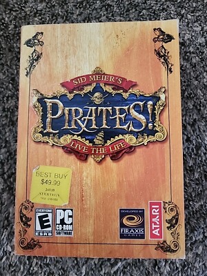 Sid Meier's Pirates! Live the Life PC CD 2004 Atari Rated E 