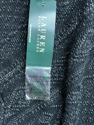 Lauren Ralph Lauren Girls Sweater Dress Wool Blend Sparkles Size XL (16) New - Picture 6 of 8