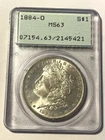 1884-O Morgan Silver Dollar/PCGS MS63 #1697-2