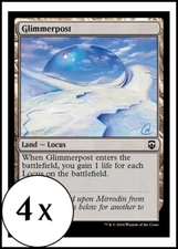 MTG - 4 x Glimmerpost - Modern Horizons 3 Commander - Playset 4x x4