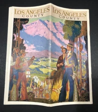 1930-40's Los Angeles County Tourism Brochure