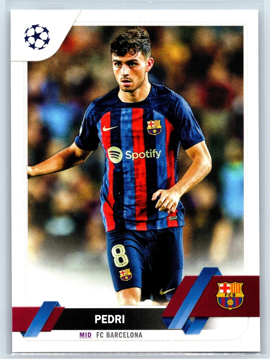 Pedri 2022 Topps UEFA FC Barcelona #136 | eBay