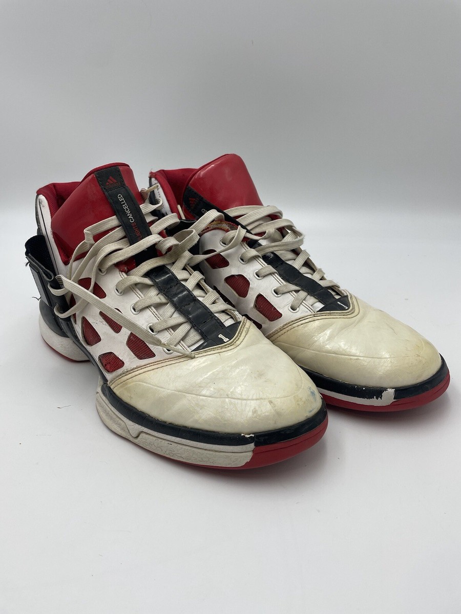 Size 13 Adidas Adizero Rose White Black Red for sale online