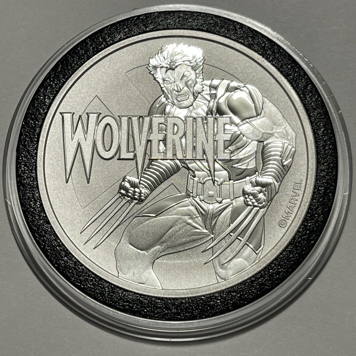 2021 Wolverine Marvel Collector Proof Coin 1 Troy Oz .9999 Fine