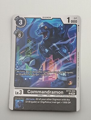 Digimon TCG Einzelkarte Commandramon NM