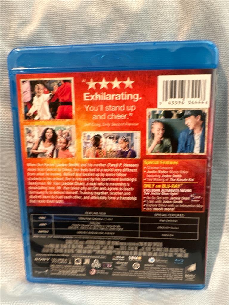 The Karate Kid (Blu-ray, 2010). Jaden Smith, Jackie Chan