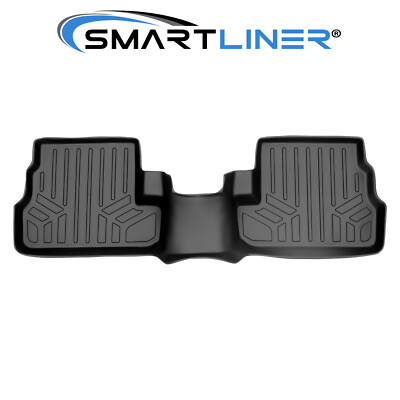 SMARTLINER Custom Fit Floor Mats 2nd Row TPE All Weather 2015-2019 Lincoln MKC