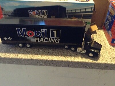 MOBIL TOY RACE CAR CARRIER w/car 2nd Edition, Limited Edition Series NIB
