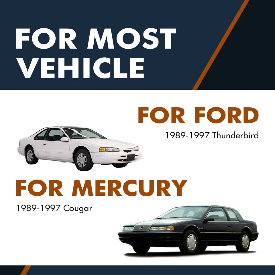 Set Front Quick Complete Strut-Rear Shock Absorber For 1989-1997 Mercury Cougar - Image 2 of 4