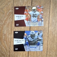 SAGE Premier Draft Autographed 2018 Smythe Notre Dame & Saint Juste Hawaii Card…