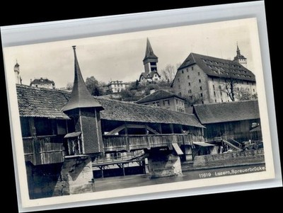 Luzern LU Luzern Spreuerbruecke 