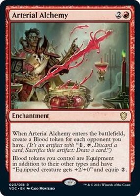 Arterial Alchemy  Commander: Innistrad: Crimson Vow  MTG
