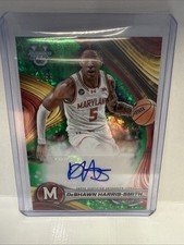 2024-25 Bowman University Best DeShawn Harris-Smith Green Refractor Auto /99 RC