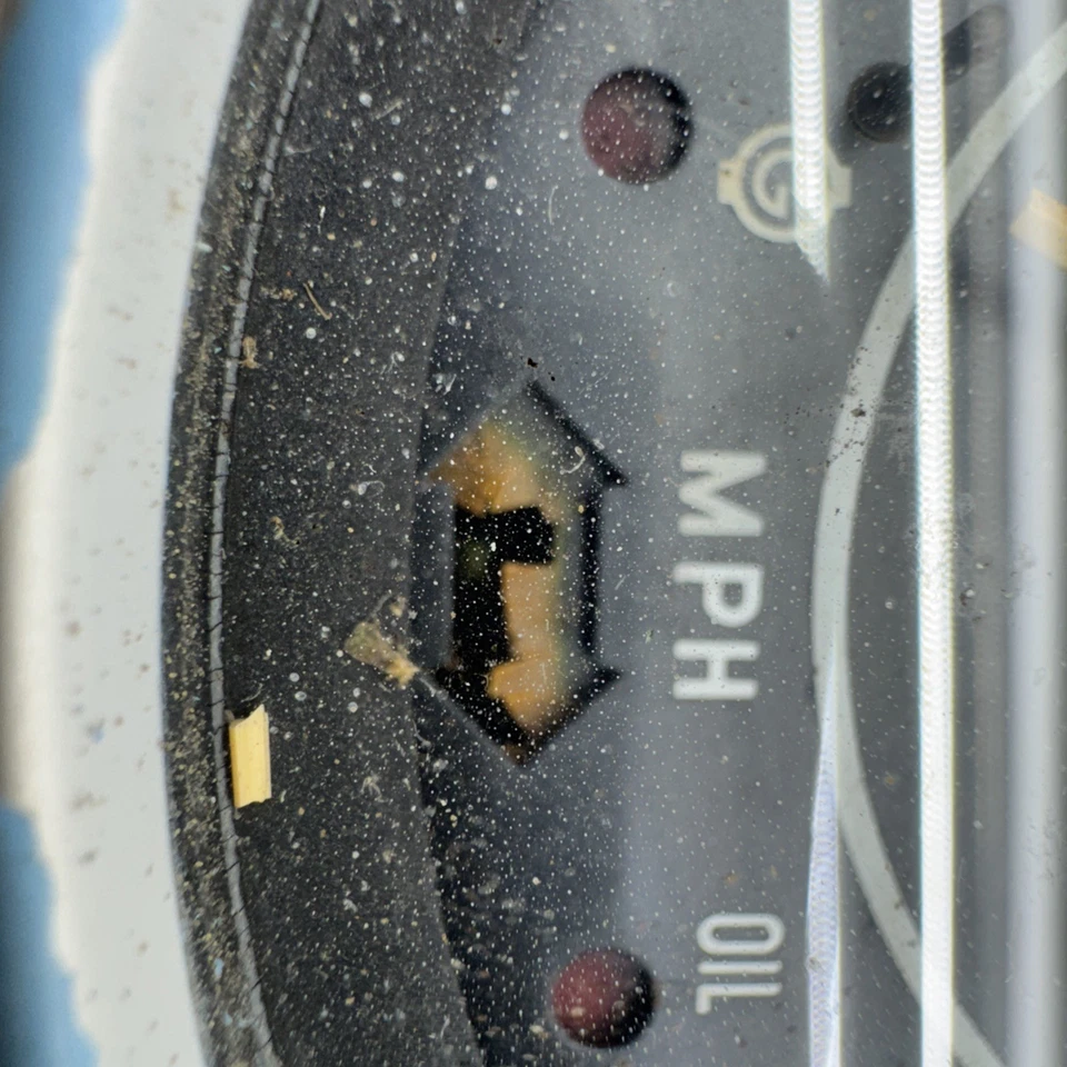 Velocímetro vintage 69 1969 VDO VW Bug Beetle 90 MPH - 113957023d Foto 2 de 4