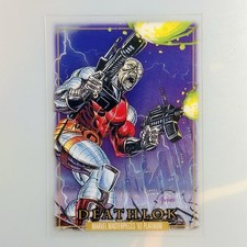 DEATHLOK 2024 Upper Deck Marvel Masterpieces '92 Platinum Card CLEAR CUT #28