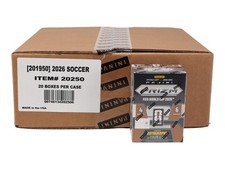 2026 PANINI PRIZM FIFA WORLD CUP SOCCER BLASTER HOBBY 20-BOX CASE