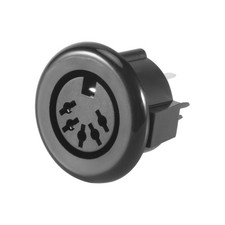 Female 5-Pin DIN-Stecker Plattenmontage Tastatur Kabel Stecker Adapter I8E86075