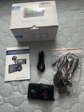 2.5 K Lens Car DVR Dash Cam Video Recorder G-Sensor Front And 1080 P Rear Camera