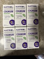 (6) Natrol Cognium Memory Exp 01/26++