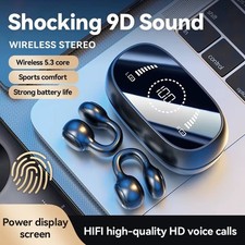 Bose M47 Wireless Earbuds Ear Clips Bluetooth Sport Buds With Charging Case NEW