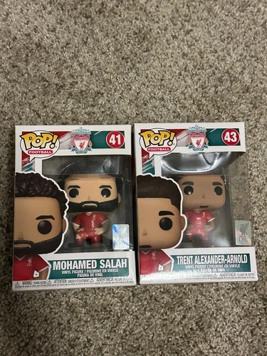 Funko Pop! Vinyl: Mohamed Salah #41 and Trent Alexander Arnold #43