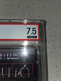 Lunacy Sega Saturn Brand New FACTORY SEALED PSA WATA GRADED 7.5 VERY RARE Atlus