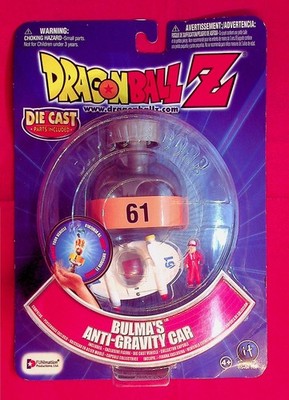 Dragon Ball Z: Capsule Corp. 61 Bulmas Anti-Gravity Car - 2001 - Irwin Toy