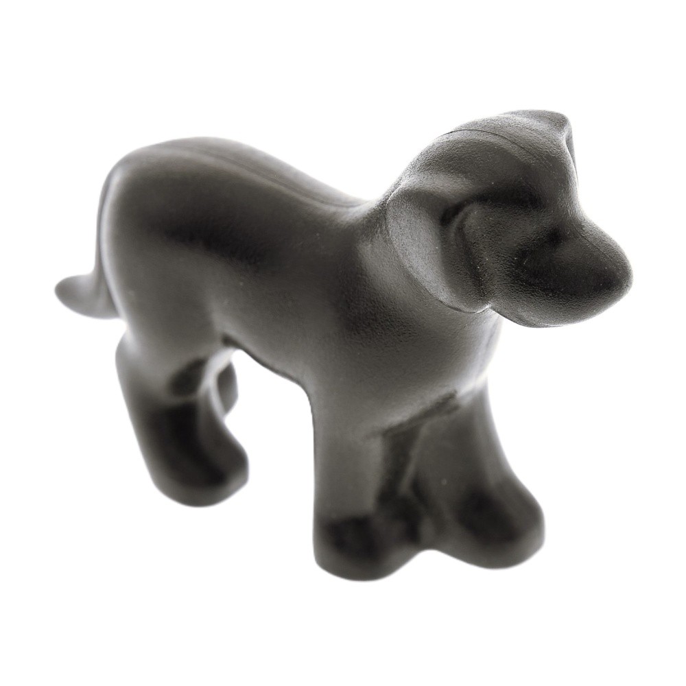 1X Lego Belville Animal Dog Black Standing Farm 5870 5840 5855 6201