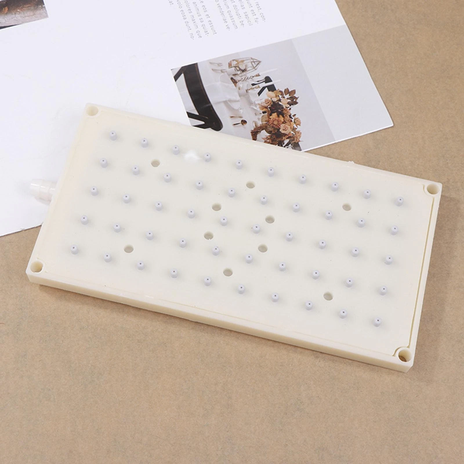 Fixed Shower Head Portable Replacement Lightweight 22cm with 50 Holes for