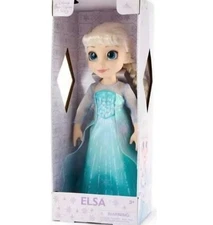 Disney Frozen Elsa Once Upon a Story Doll 16-Inch New Toy Comes in Display Box