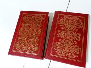 Easton Press Leather Collector's Book Set Alexander Solzhenitsyn Cancer Ward x2